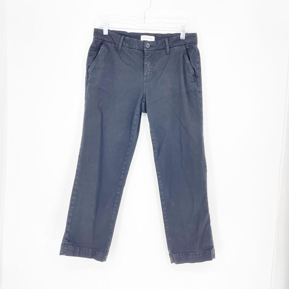Lila Ryan Mid Rise Straight Cropped Pants Size 6